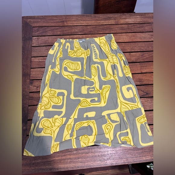 MANUHEALI'I Tribal Pattern Bottom Pull-over Skirt Women Size XS/S - Picture 3 of 11